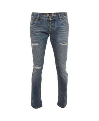 Брюки из денима Pre-Owned Dolce & Gabbana Men's Distressed