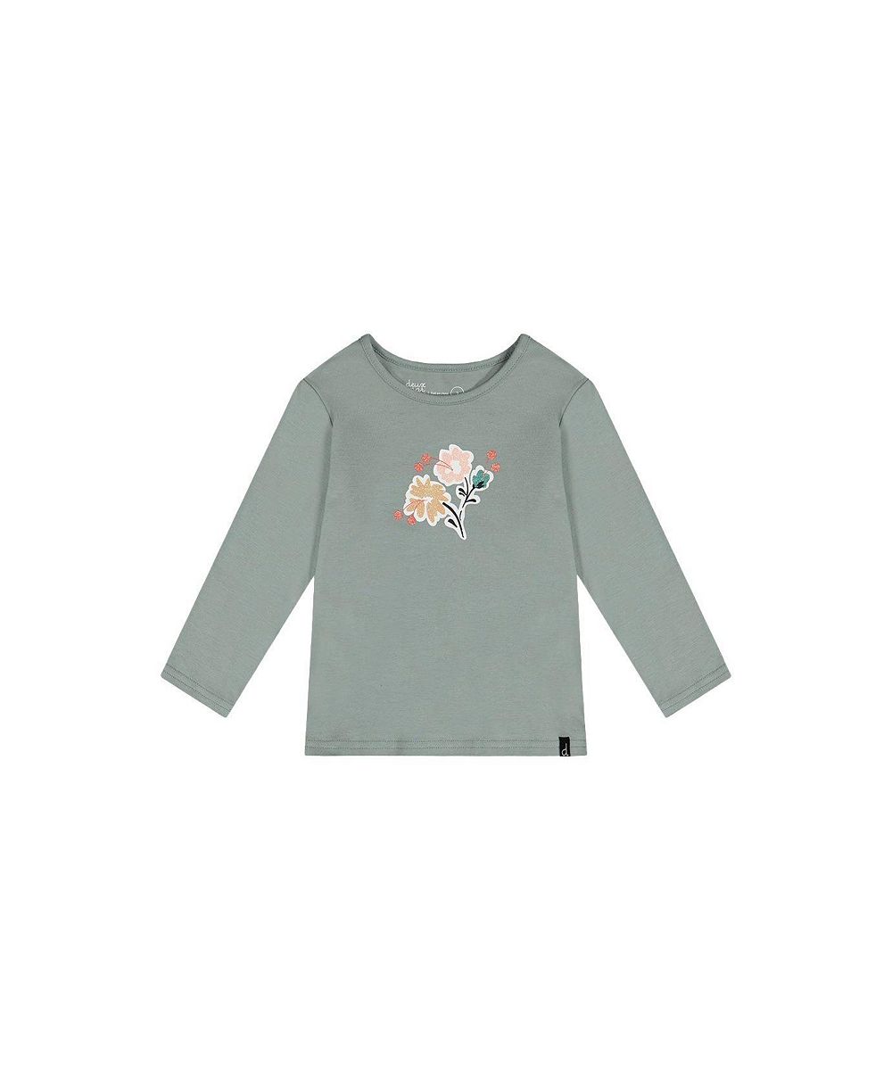 Детская хлопковая футболка Deux par Deux Long Sleeve