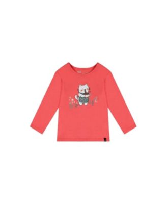 Deux par Deux Toddler Girls (2T - 5T) Cotton Long Sleeve T-Shirt