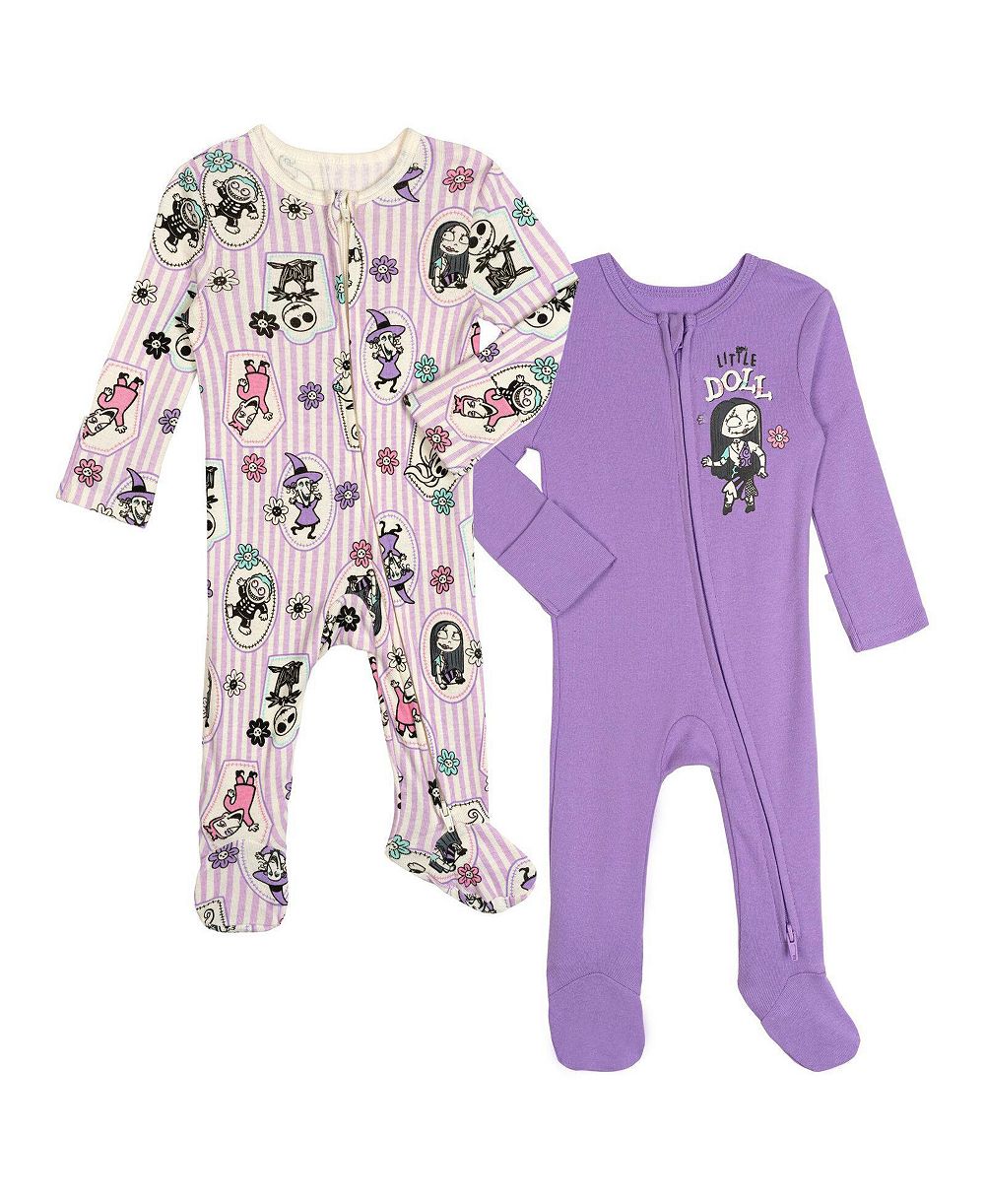 комплект из 2 комбинезонов Nightmare Before Christmas Minnie Mouse для новорожденных девочек