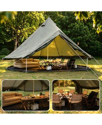 Streamdale Furniture семейная палатка Oxford 13.1feet с отверстием для печки - кемпинг 4 сезона