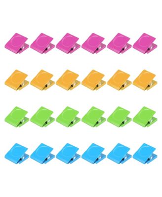 DANRONG Heavy Duty Metal Magnetic Clips Extra Strong For Whiteboard Office Refrigerator Classroom
