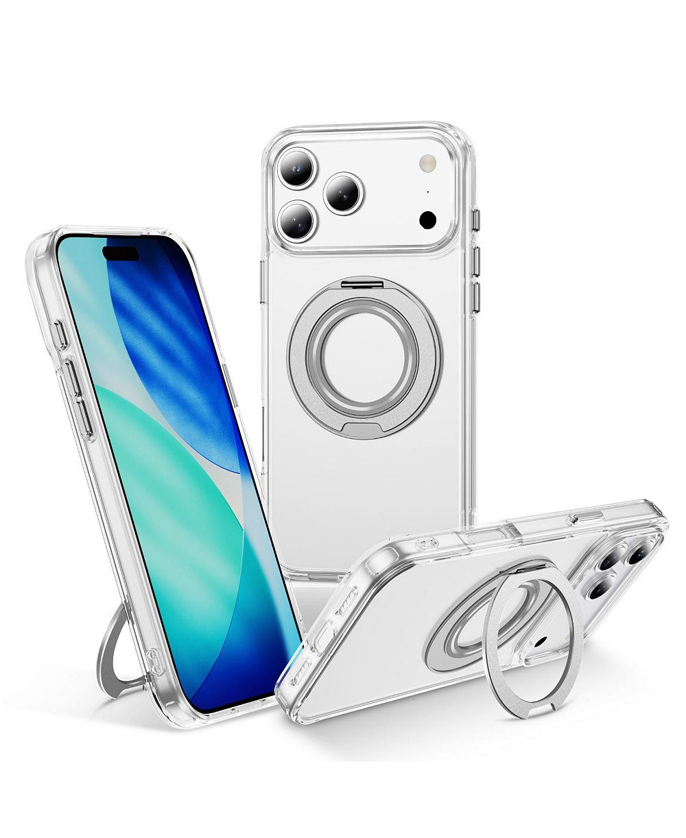 Магнитное кольцо-держатель Alpha Digital для iPhone 17 SERIES, противоударный чехол