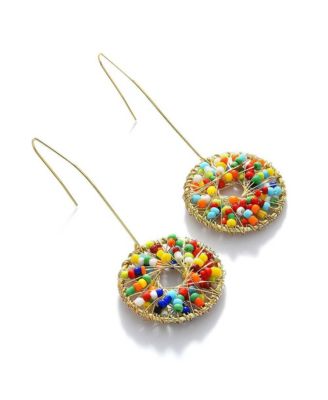 Женские серьги SOHI Bead-Cluster Drop