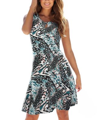 Женское платье LASCANA Printed Keyhole