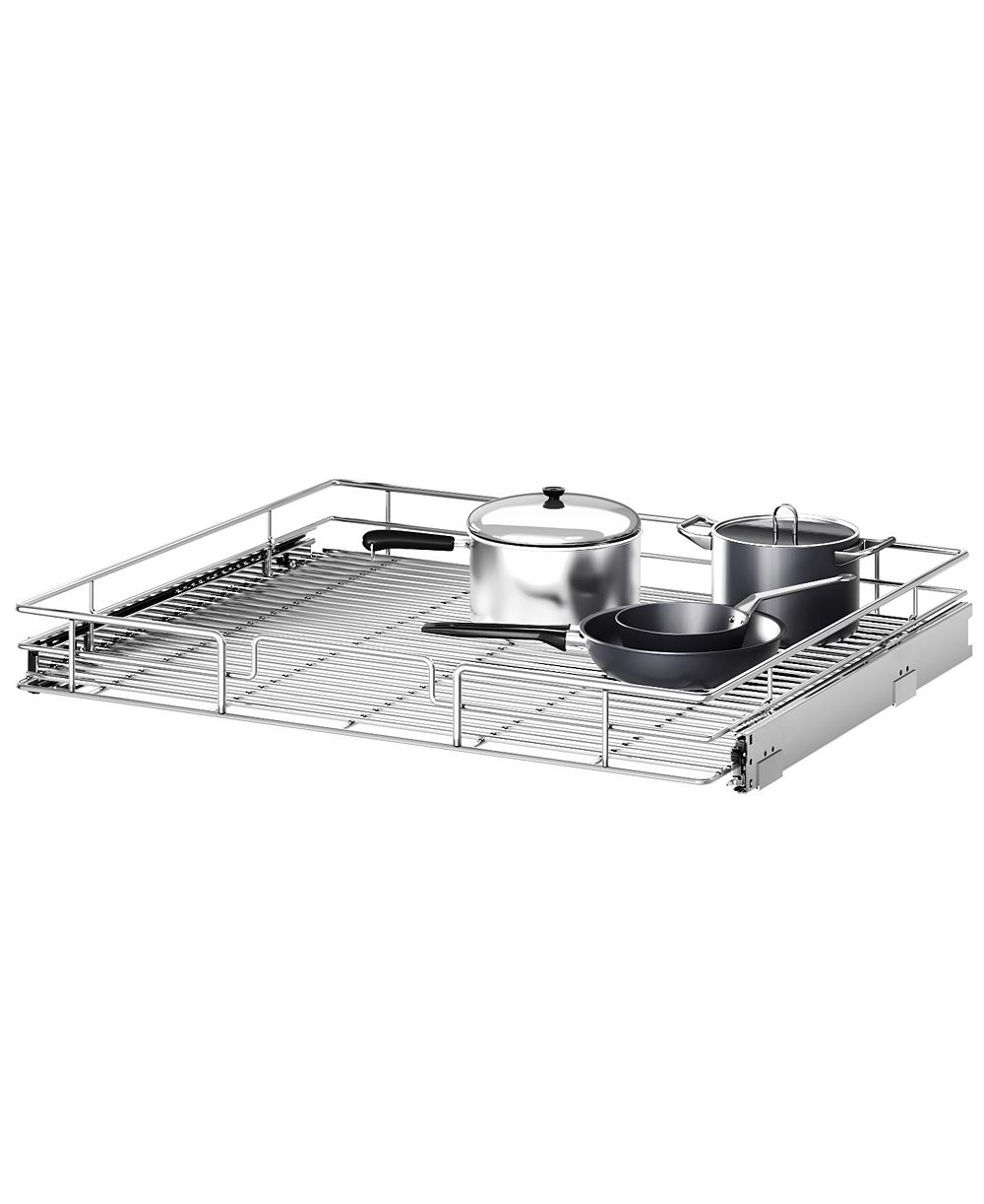 LOVMOR Pull Out Cabinet Organizer and Storage Slide Out Shelves for Kitchen Cabinets
