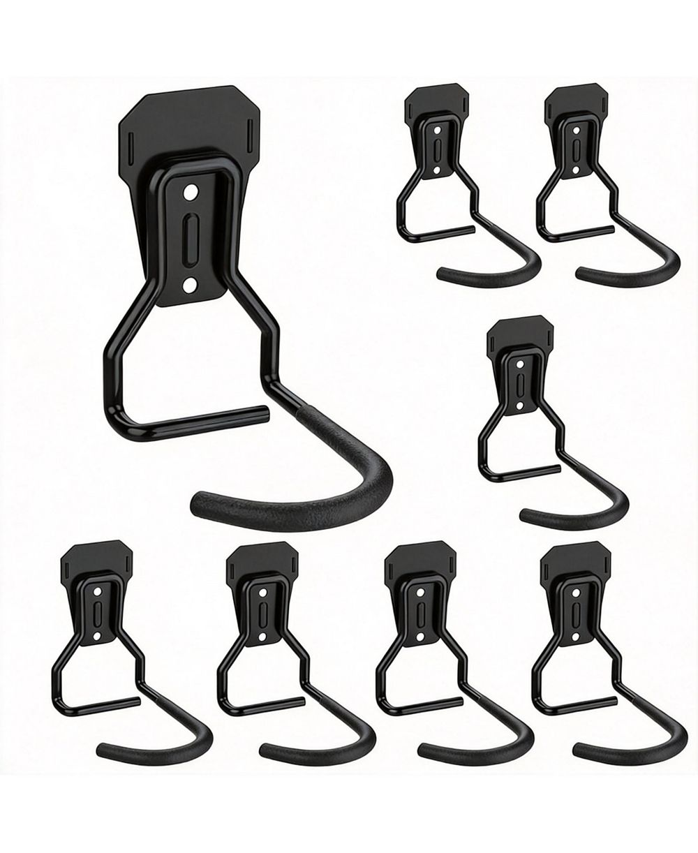 XDOVET Bike Wall Mount Hook Heavy Duty Vertical Stand Hanger Brackets 8 Pack