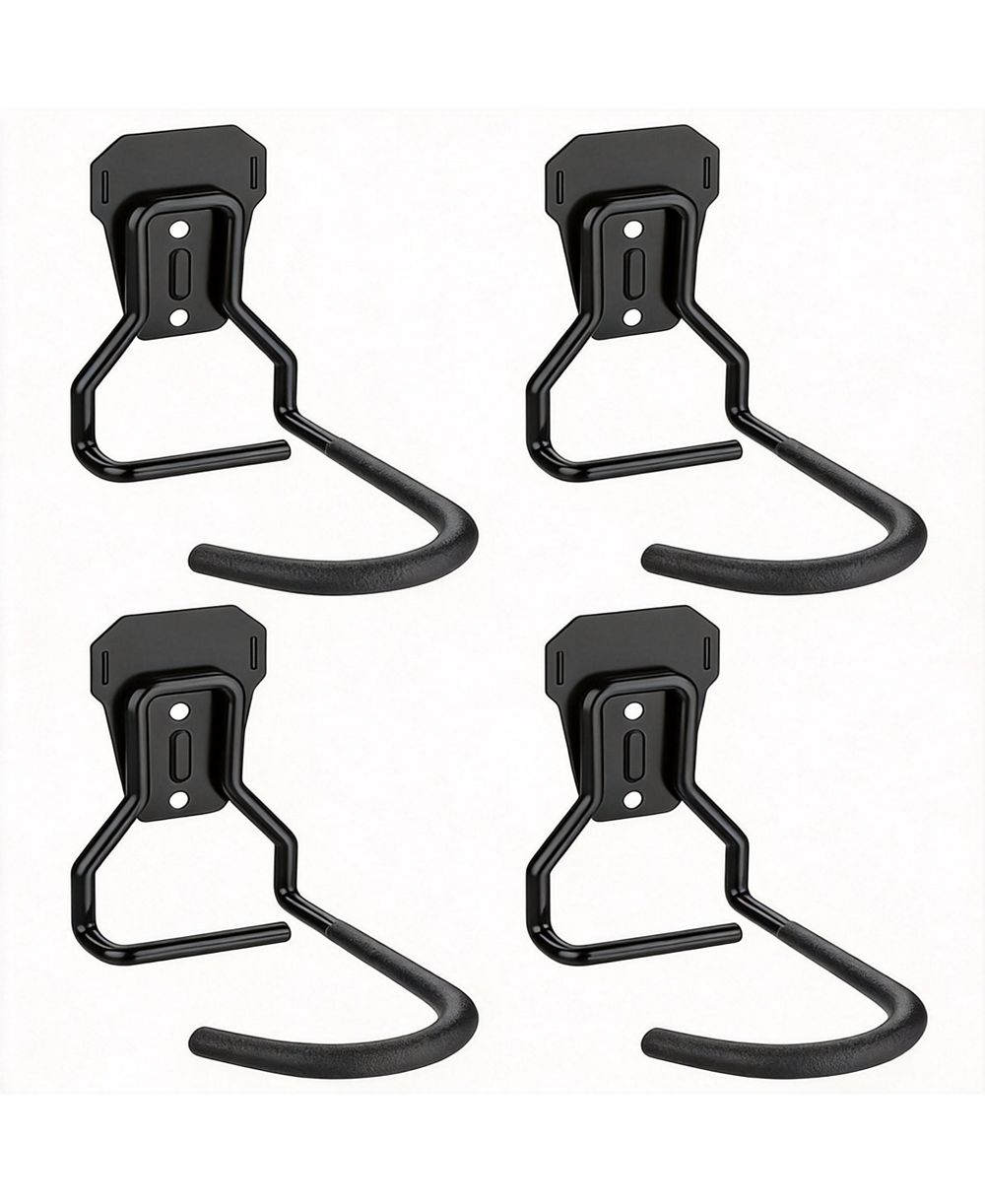 XDOVET Bike Wall Mount Fixed Hook Heavy Duty Vertical Stand Hanger Brackets 4 Pack