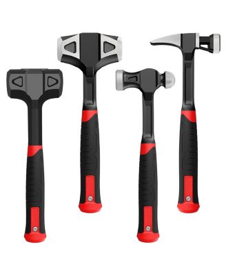 Набор молотков XDOVET Carbon Steel Rubber Grip