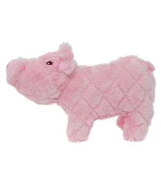Mighty Farm Piglet, Durable Plush Squeaky Dog Toy