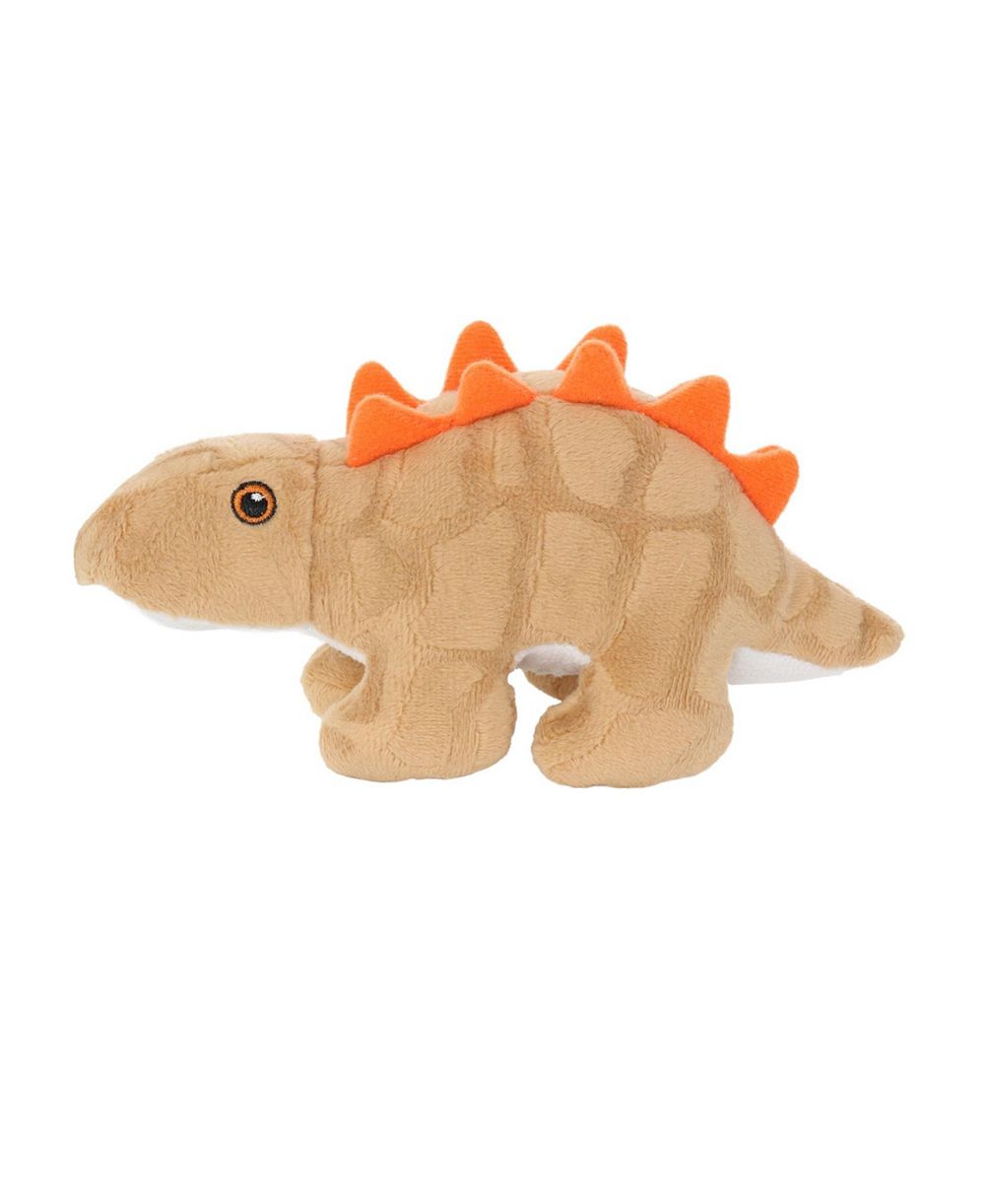 Mighty Игрушка для собак Stegosaurus Dinosaur, мягкая, пищащая
