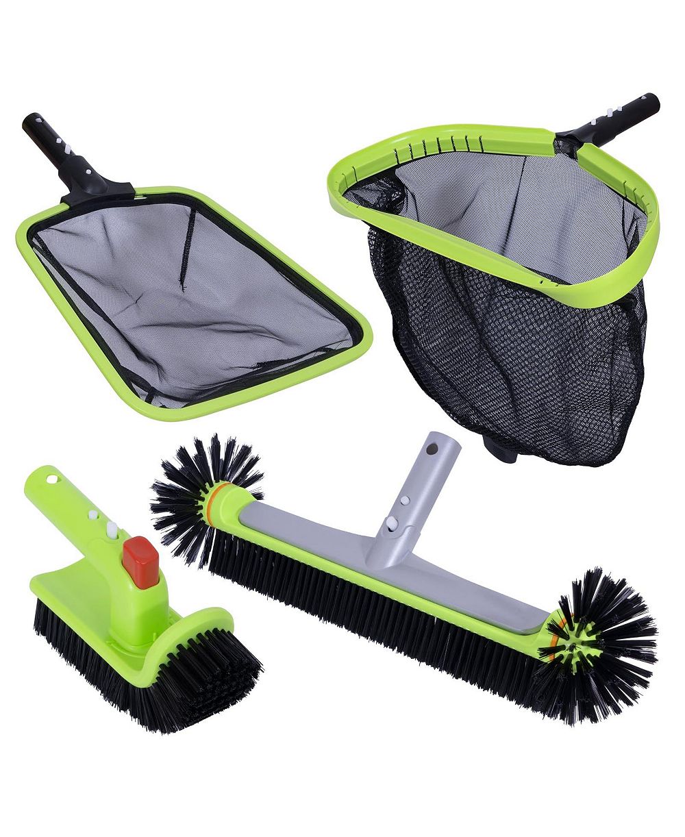Набор для чистки бассейна XDOVET Skimmer Net Brush Head Scrub Brush