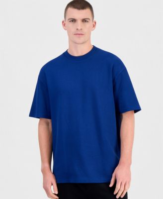Hugo Boss Men's Nuwaffle Waffle-Knit Regular-Fit T-Shirt