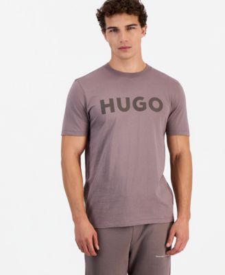 Hugo Boss Men's Dulivio Crewneck Logo Print T-Shirt