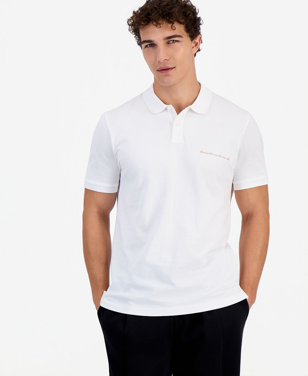 Hugo Boss мужское Деластоло регулярный крой поло рубашка