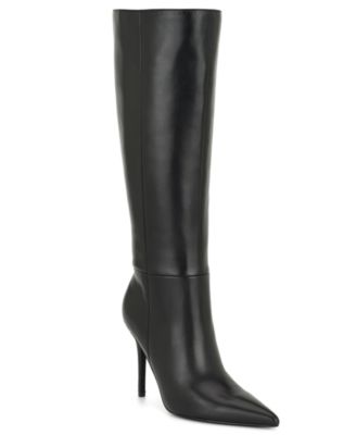 Nine West женские высокие сапоги на шпильке с острым носком Cherri