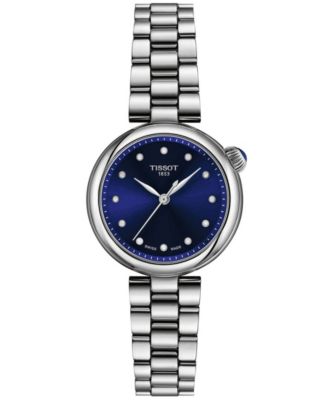 Женские часы Tissot Desir Quartz Silver-Tone Stainless Steel Bracelet 28mm