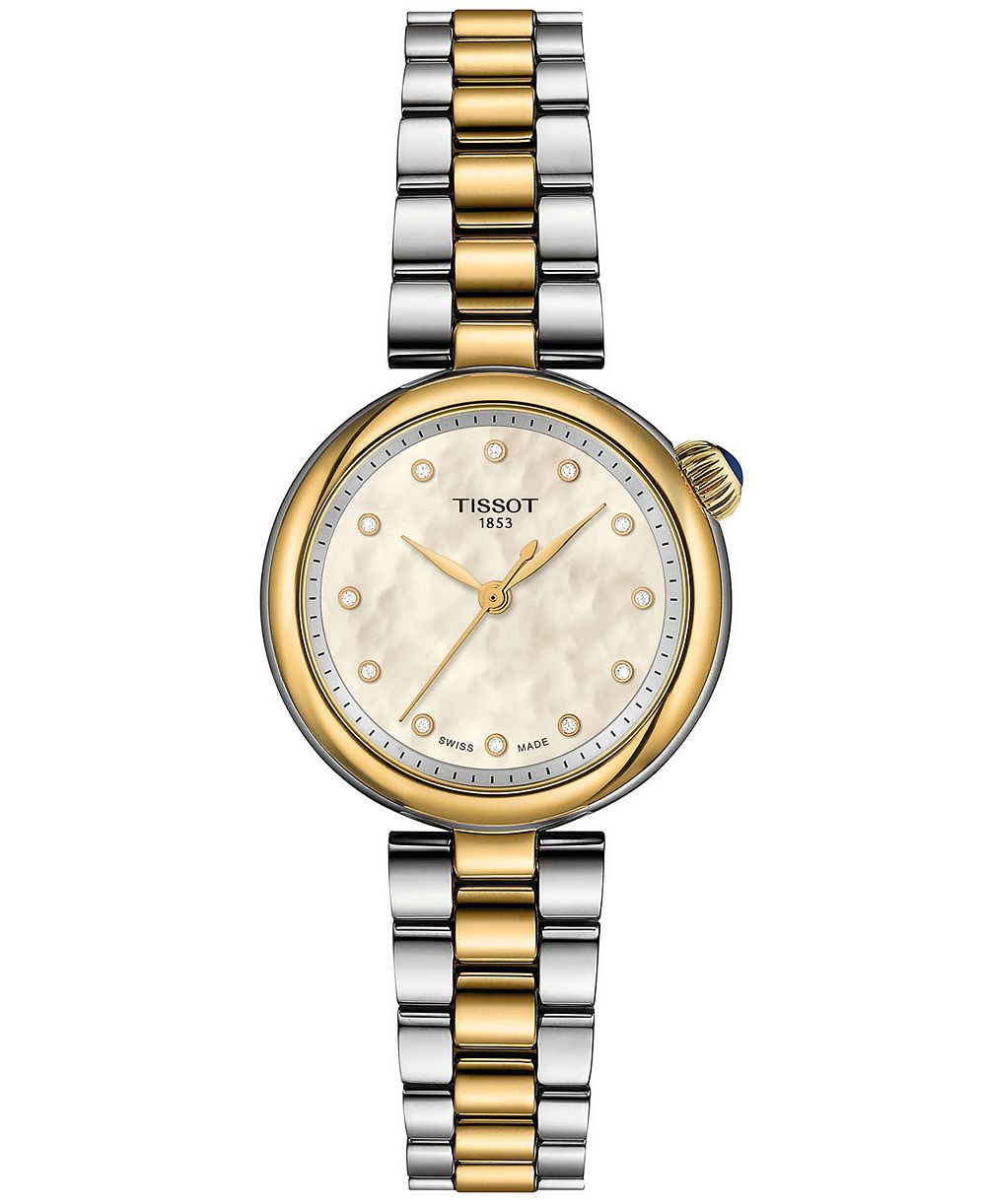 Tissot Женские часы Desir Quartz Two-Tone Stainless Steel, 28mm