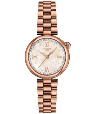 Женские часы Tissot Desir Quartz с браслетом из нержавеющей стали Rose Gold 28mm