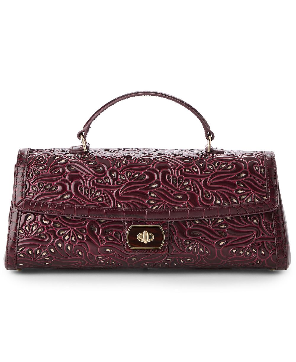 Brahmin Dayan Marymere Medium Leather Satchel Bag
