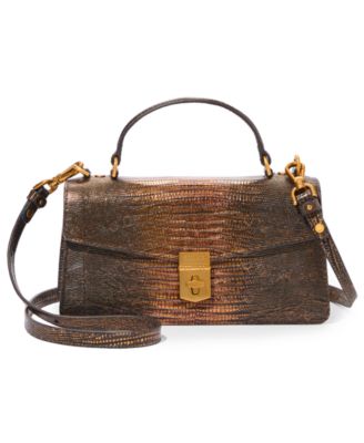 Brahmin Genie Small Leather Satchel Bag