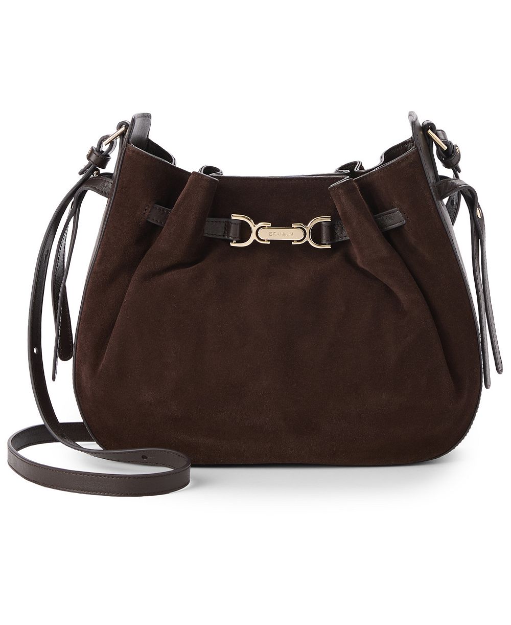 Brahmin Marge Grassland Small Leather Crossbody Bag