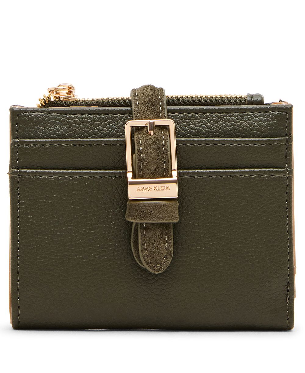 Anne Klein Boxed Buckled Bifold Wallet