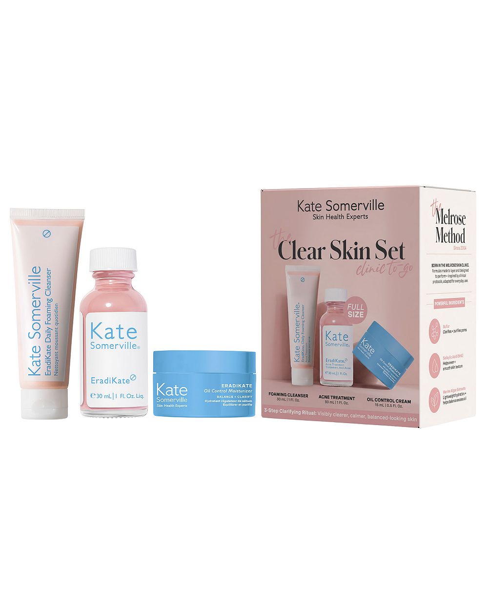 KATE SOMERVILLE 3-компонентный набор Clear Skin
