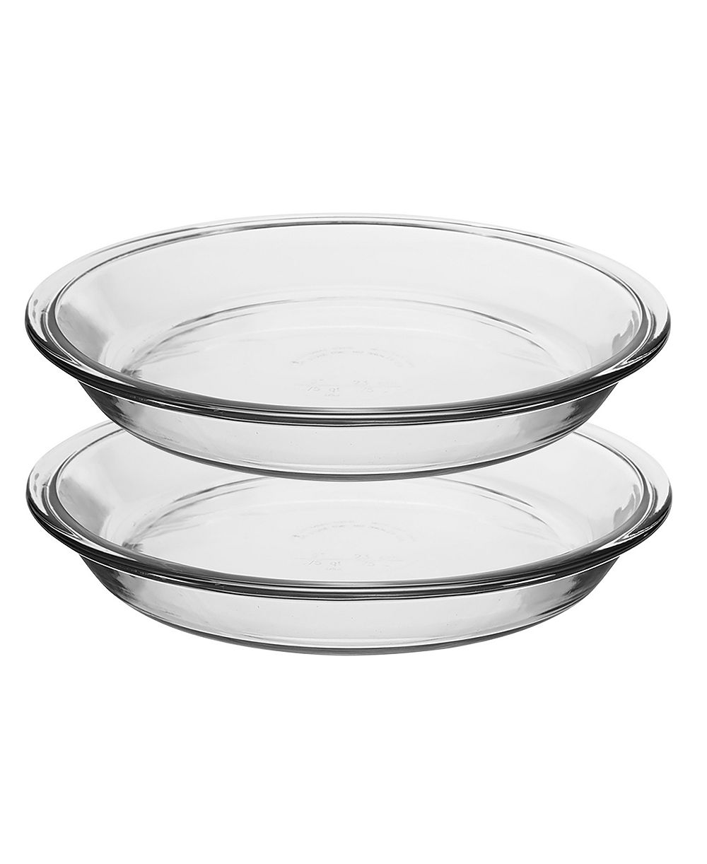 Anchor Hocking Essentials 2-Piece Pie Bundle