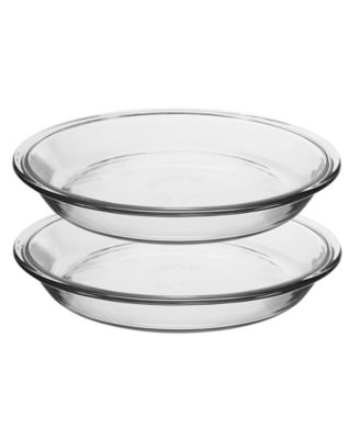 Anchor Hocking Essentials 2-Piece Pie Bundle