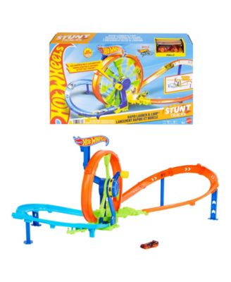 Hot Wheels 1:64 масштабный набор для игр с запуском и петлей на механическом приводе