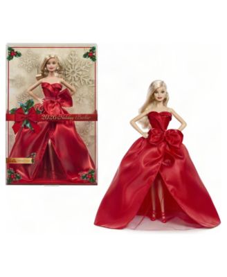 Коллекционная кукла Barbie 2026 Holiday с длинными светлыми волосами, 13"