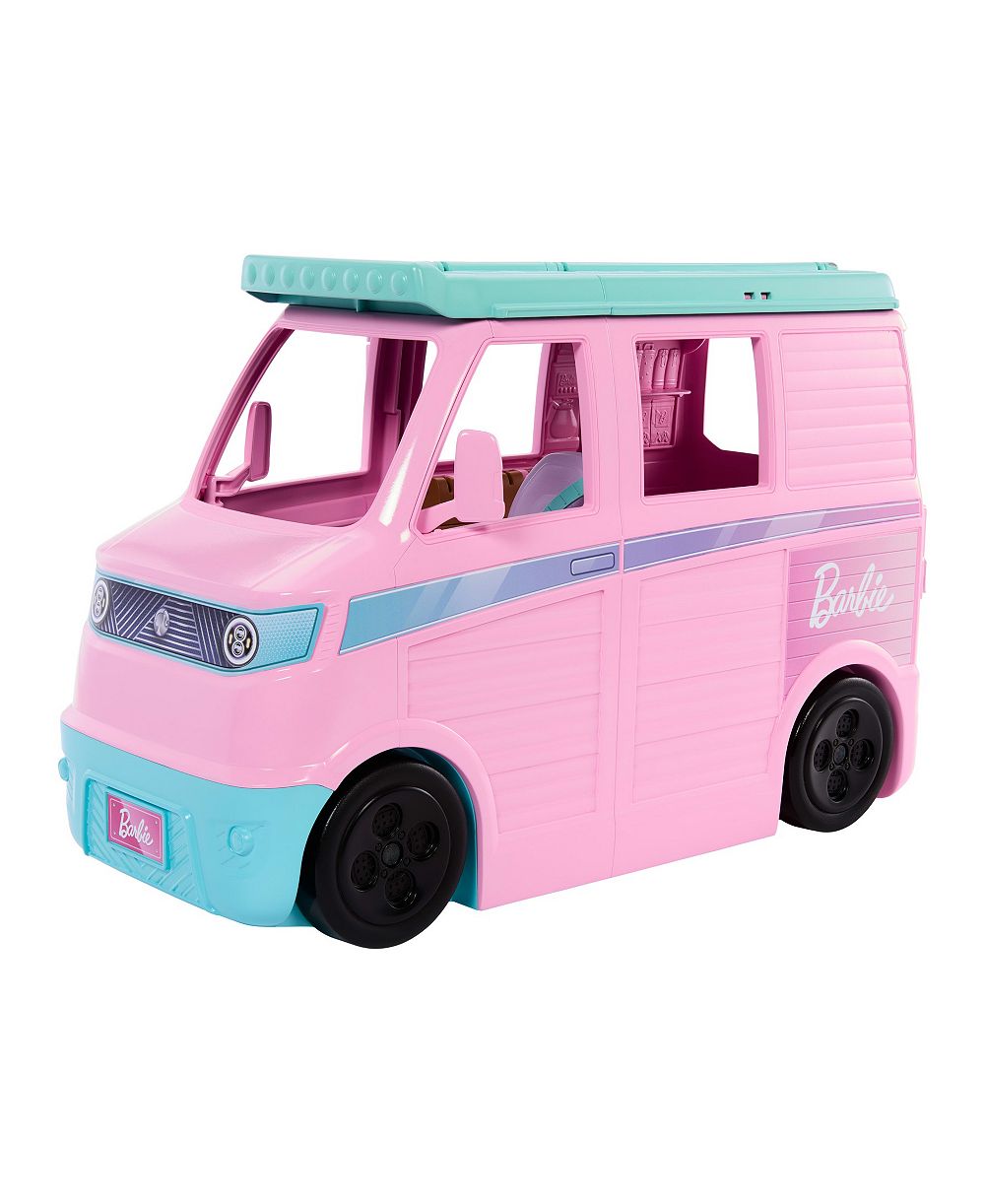 Barbie набор для игр Dream Land Road Trip Camper на 20 предметов с щенком и аксессуарами для путешествий