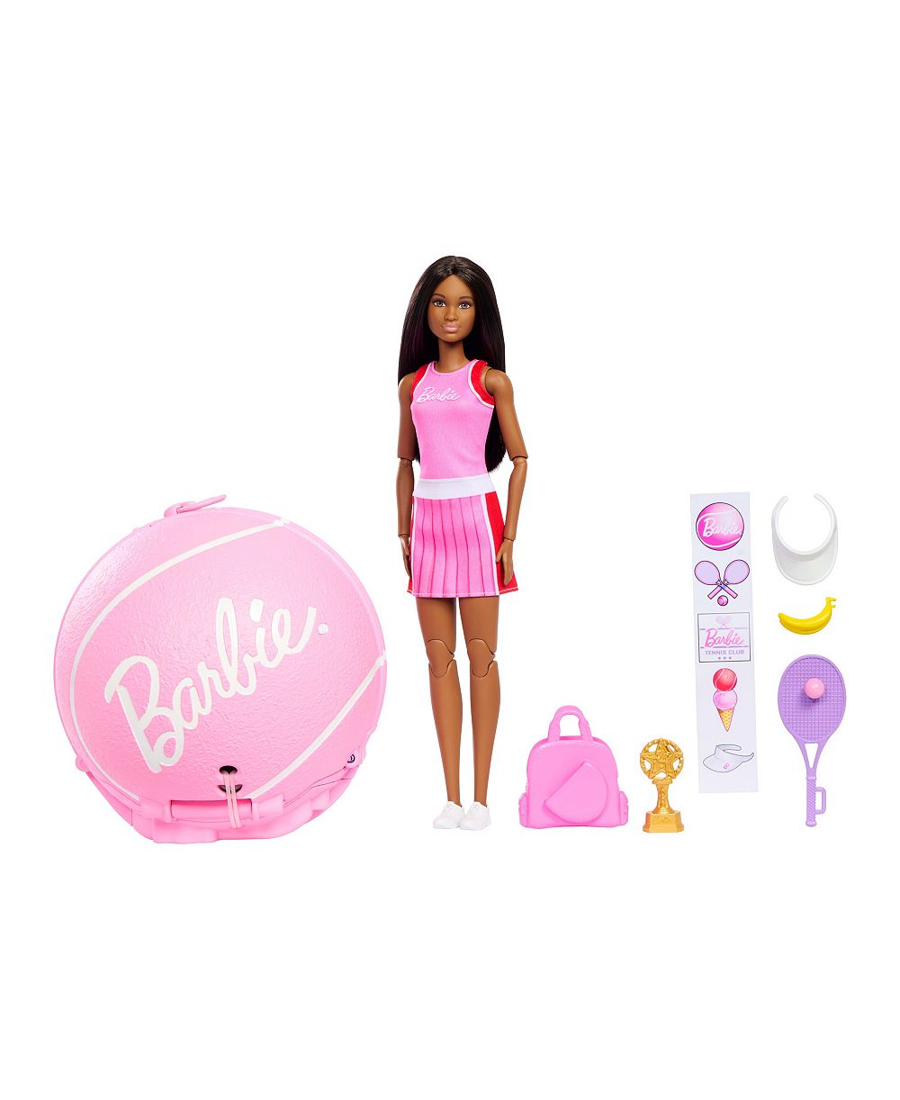 Barbie модная кукла теннисистка с темными волосами 12.75"