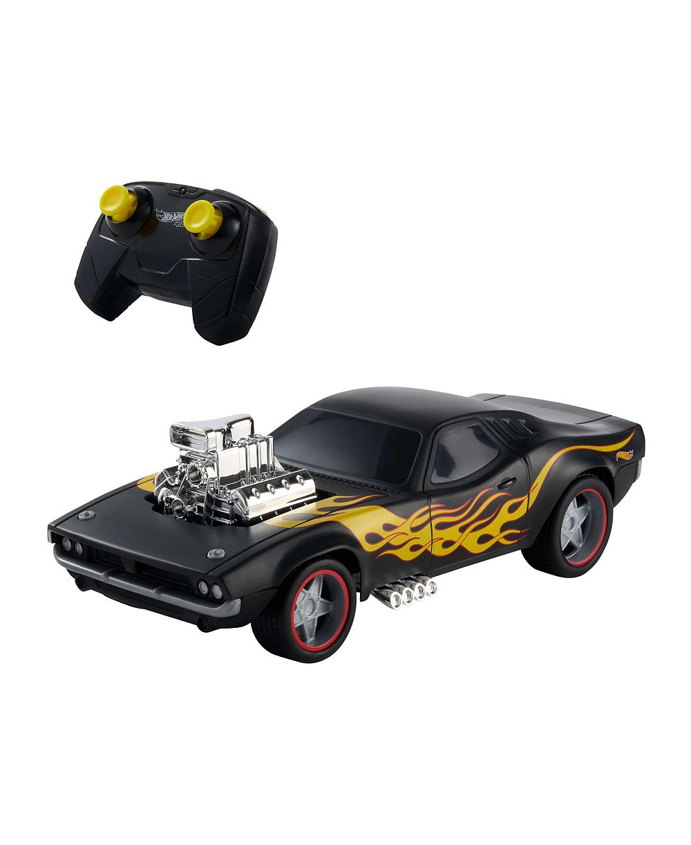 Игрушечная машинка Hot Wheels Rodger Dodger 1:16 с кнопкой-ускорителем