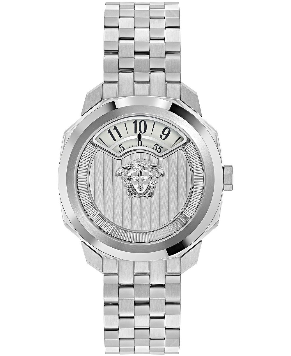 Женские часы Versace Dylos Silver Stainless Steel Bracelet, 39mm