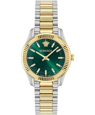 Versace Женские часы Apodis IP Yellow Gold Stainless Steel, 34mm