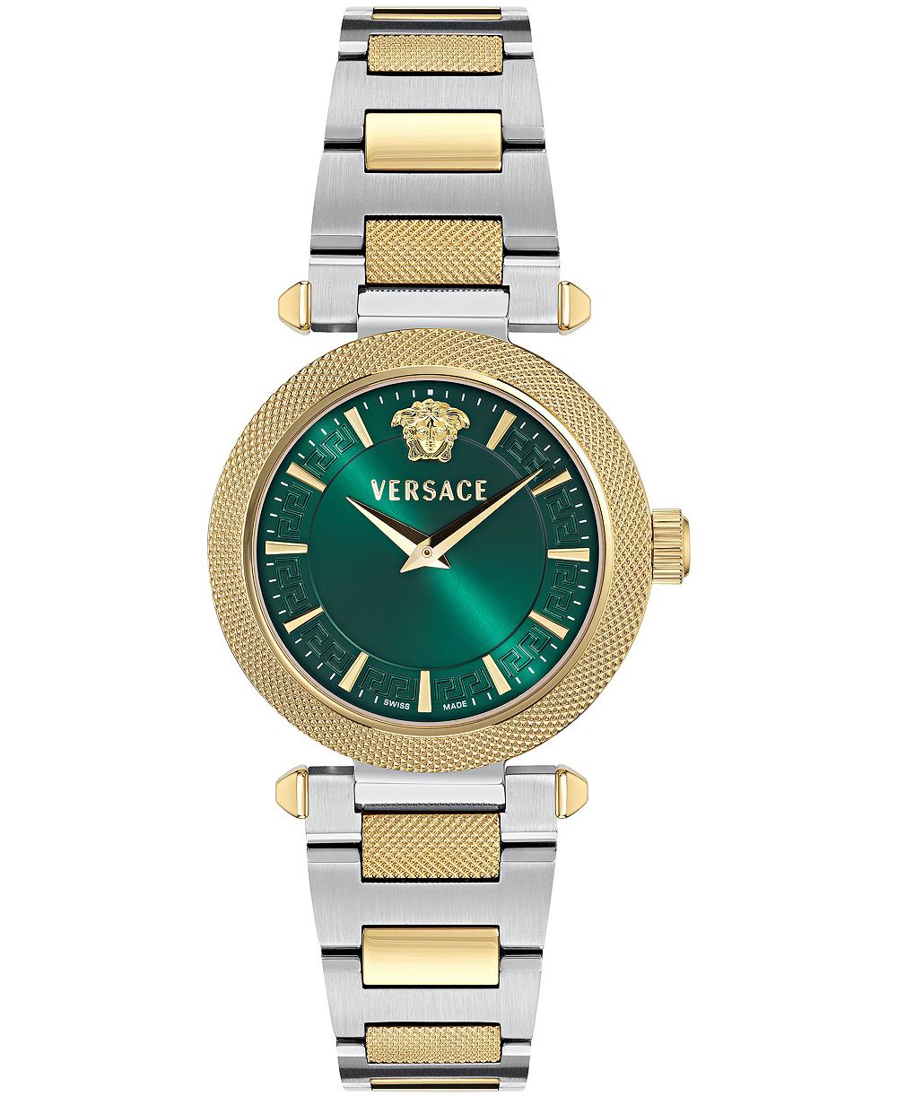 Женские наручные часы Versace V-Musa Silver Stainless Steel 35mm