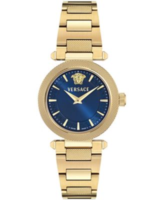 Женские наручные часы Versace V-Musa IP Yellow Gold Stainless Steel 35mm