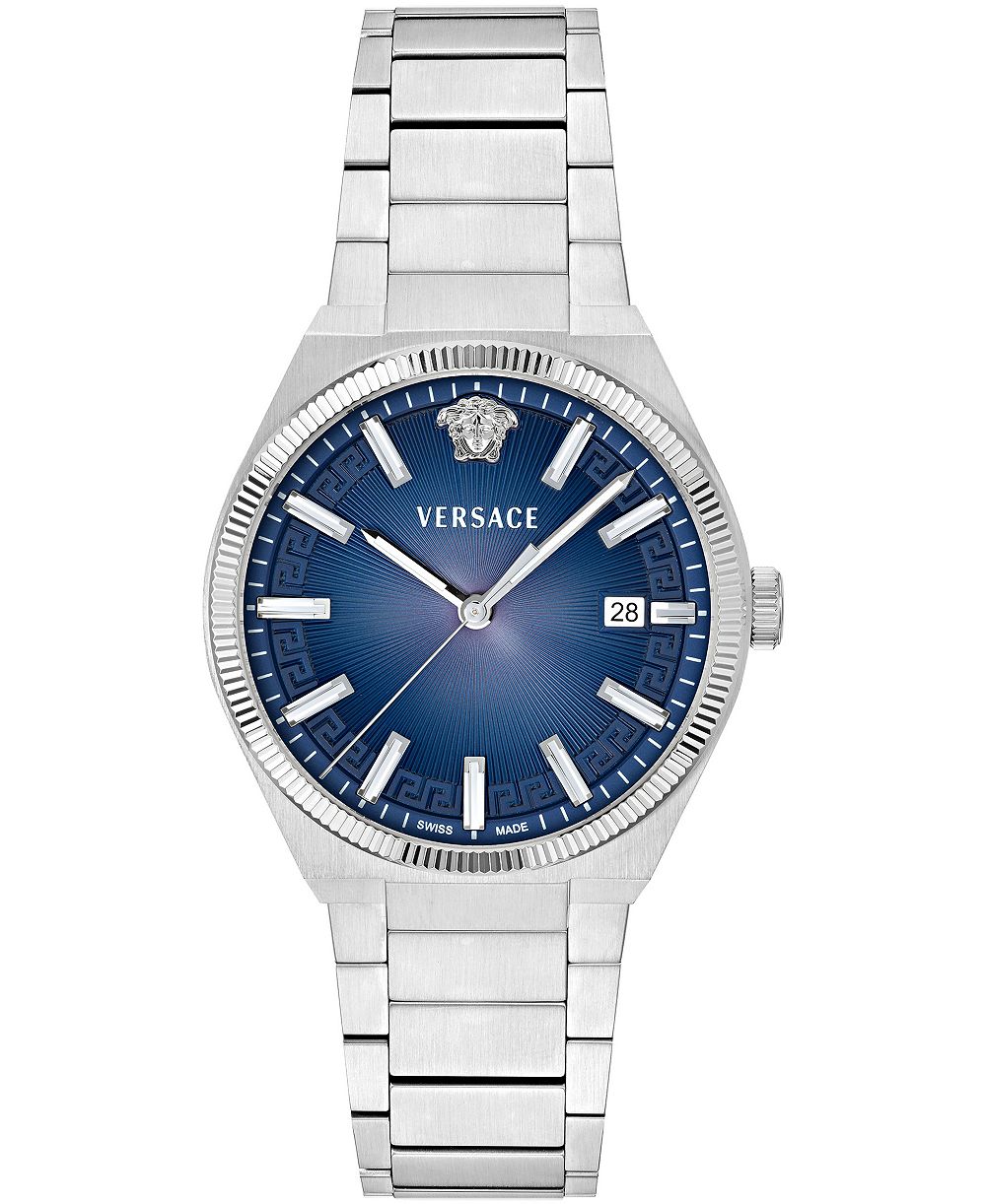 Versace Мужские часы V-Leo IP Yellow Gold из нержавеющей стали, 39mm