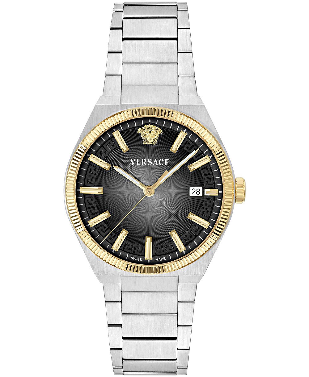 Versace Мужские наручные часы V-Leo из золота 39mm