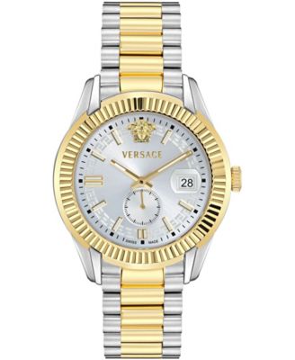 Versace Мужские наручные часы Apodis IP Yellow Gold из нержавеющей стали 41mm