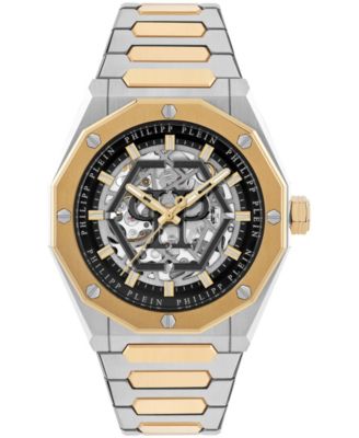 Philipp Plein Deluxe мужские двухцветные наручные часы на браслете 44 мм