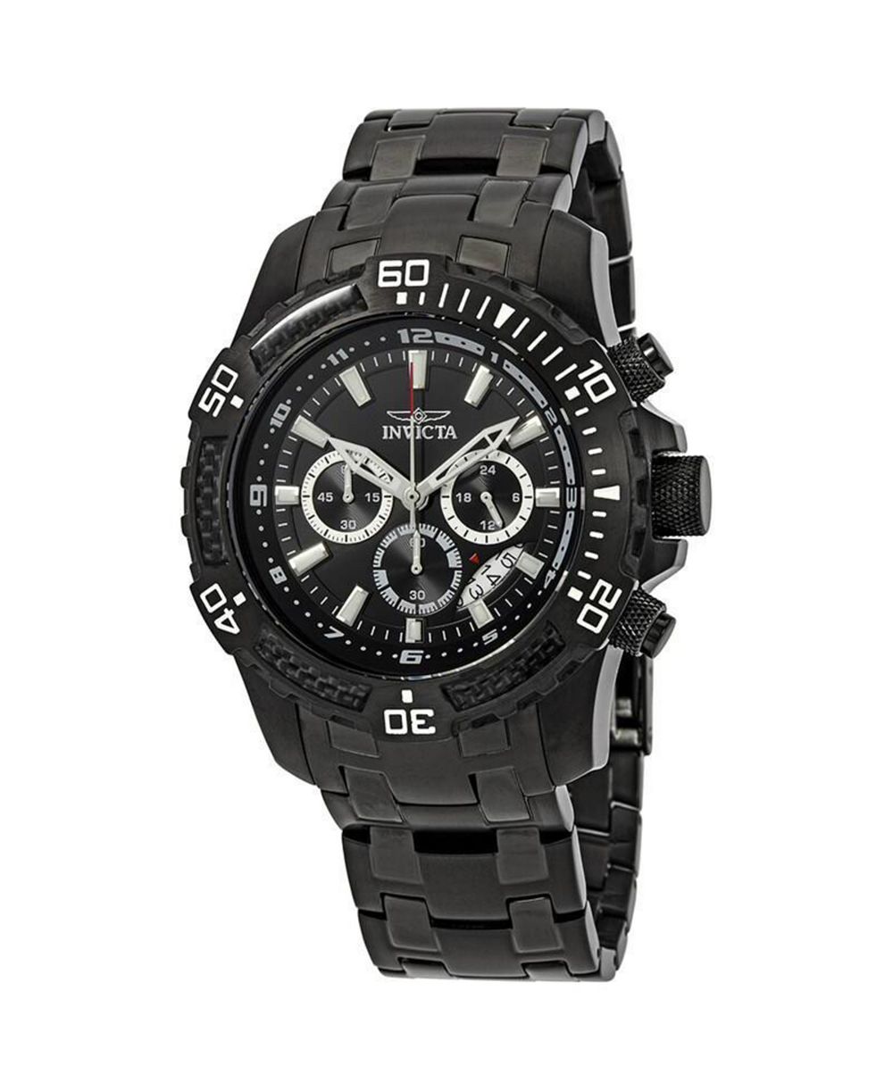 Мужские часы Invicta 24858 Pro Diver Quartz Chronograph Dial Watch