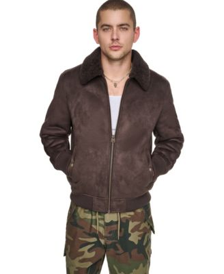 Levi's Мужская бомбер-куртка Faux Shearling