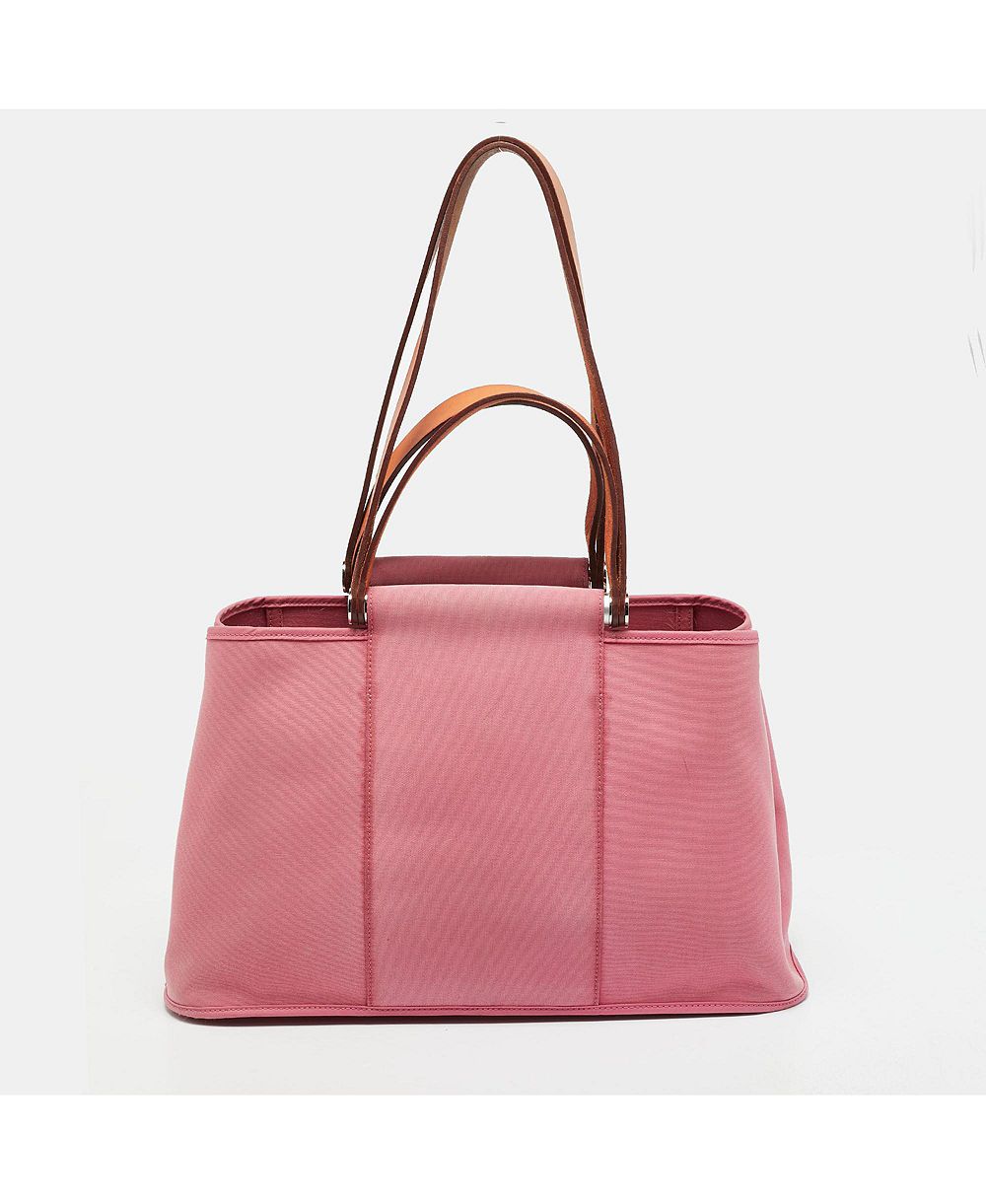 Сумка-тоут Pre-Owned HERMES Cabag Elan Canvas