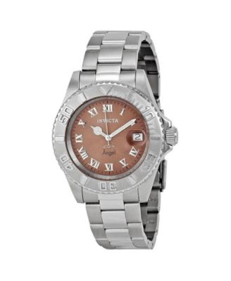 Invicta Women's 14362 Angel Quartz 3 Hand Copper Dial Watch