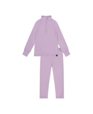 Deux par Deux Toddler Girls (2T - 5T) Two-Piece Thermal Set