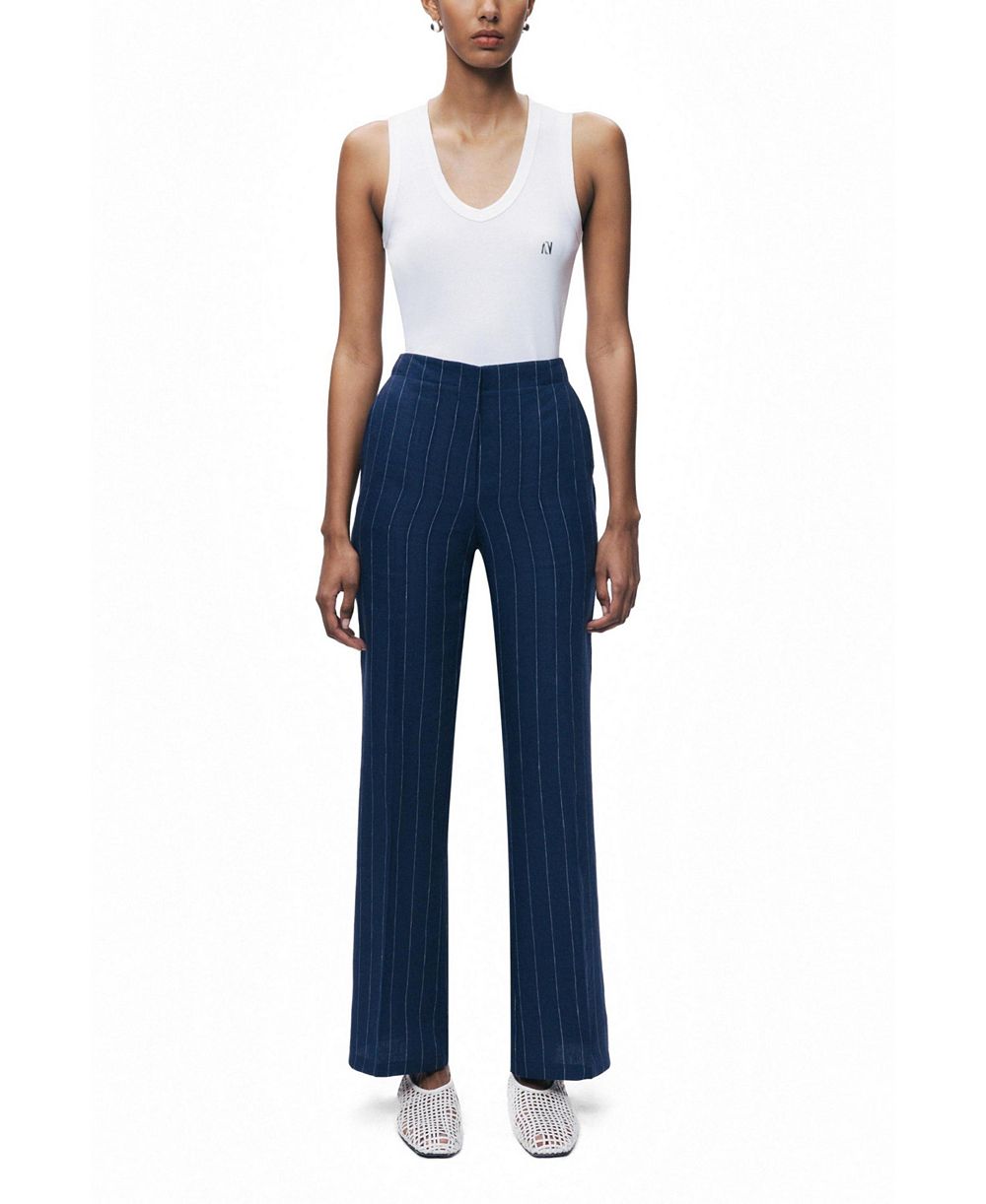 Женские брюки NOCTURNE Pinstripe Wide Leg
