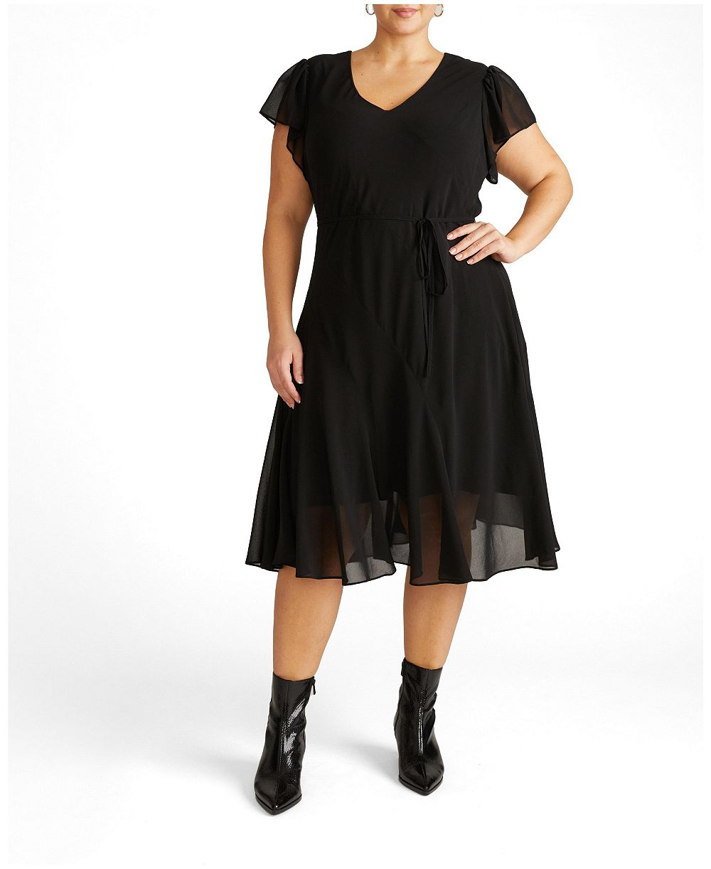 Universal Standard Plus Size шифоновое платье Seville